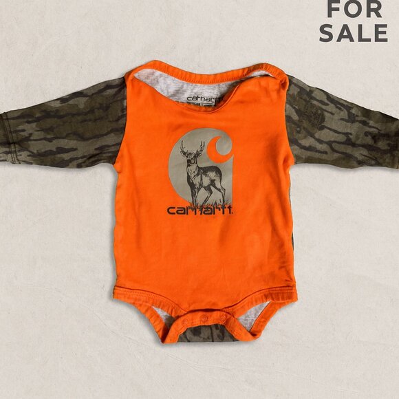 3M Carhartt Boy’s Bodysuit Pair - Picture 2 of 3